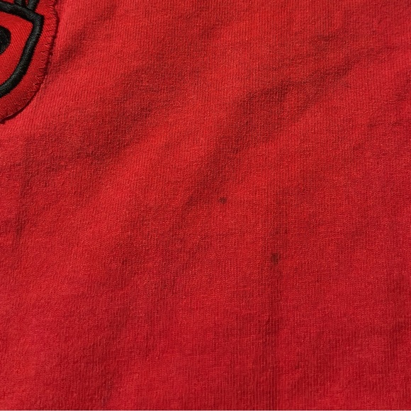 Champion Black and Red V-Neck Tee - Picture 15 of 16